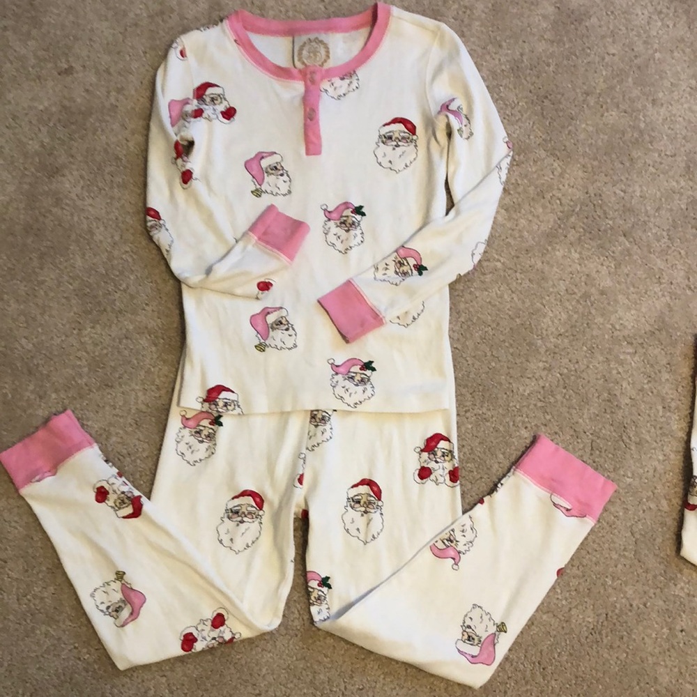 TBBC Santa pajamas